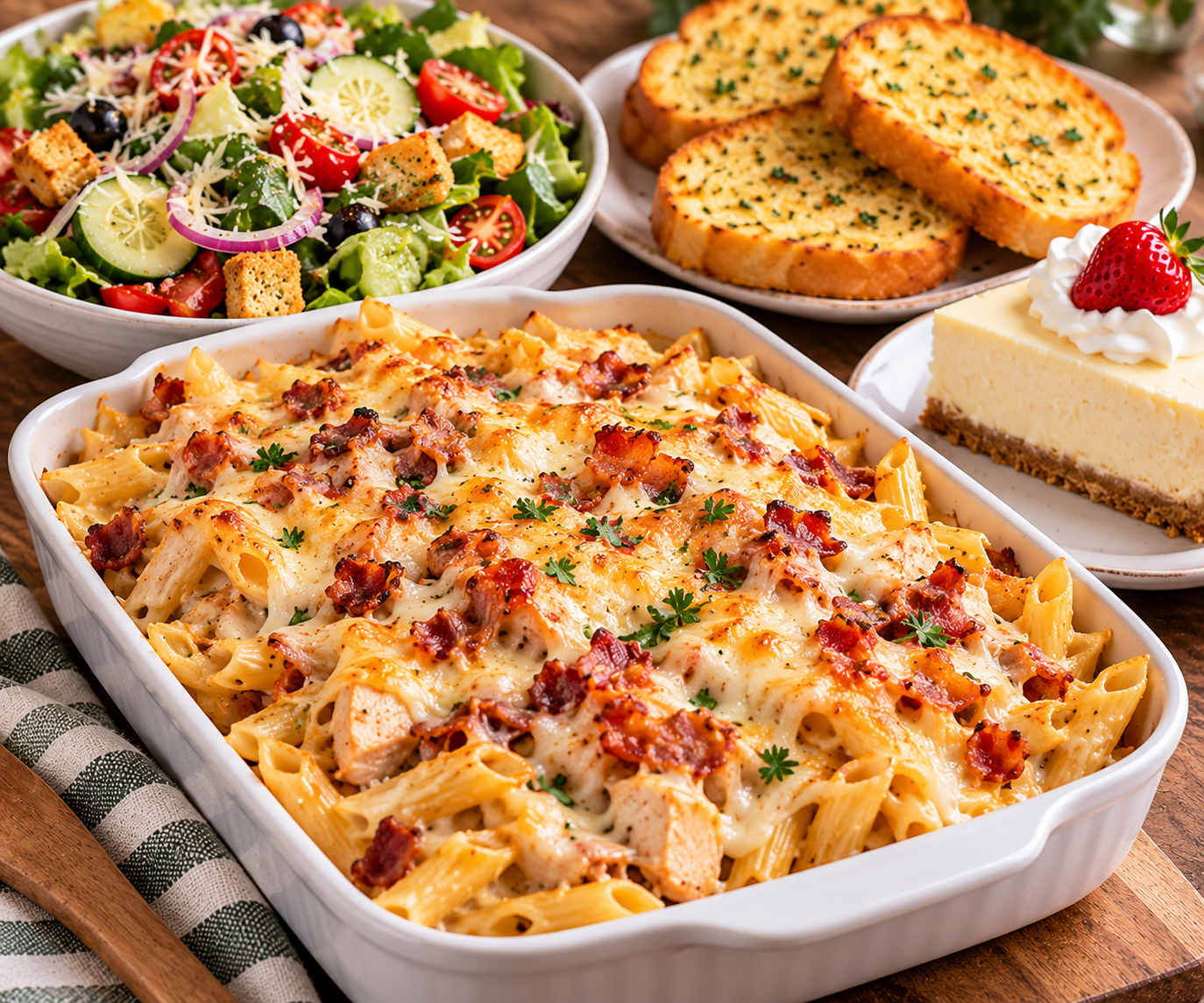 Tuesday Sept 29th, 2026 - Chicken Bacon Ranch Pasta