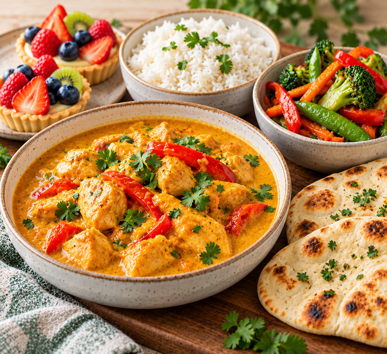 Tuesday Oct 6th, 2026 - Coconut Curry Chicken