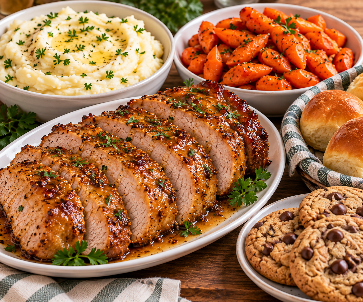 Wednesday Sept 30th, 2026 - Maple Dijon Pork Loin