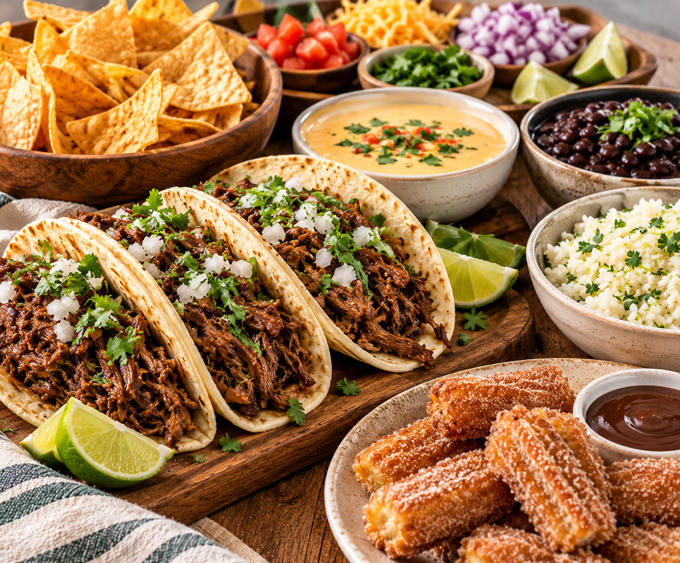 Thursday Oct 15th, 2026 - Barbacoa Beef Tacos