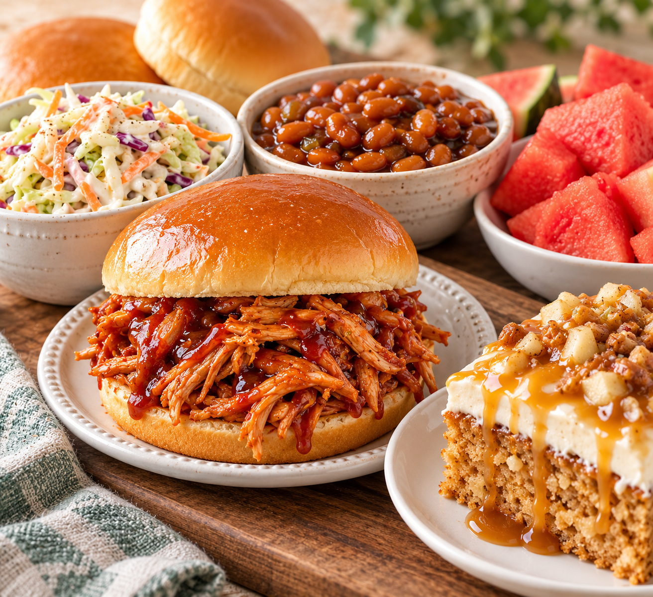 Monday Oct 5th, 2026 - BBQ Pulled Chicken